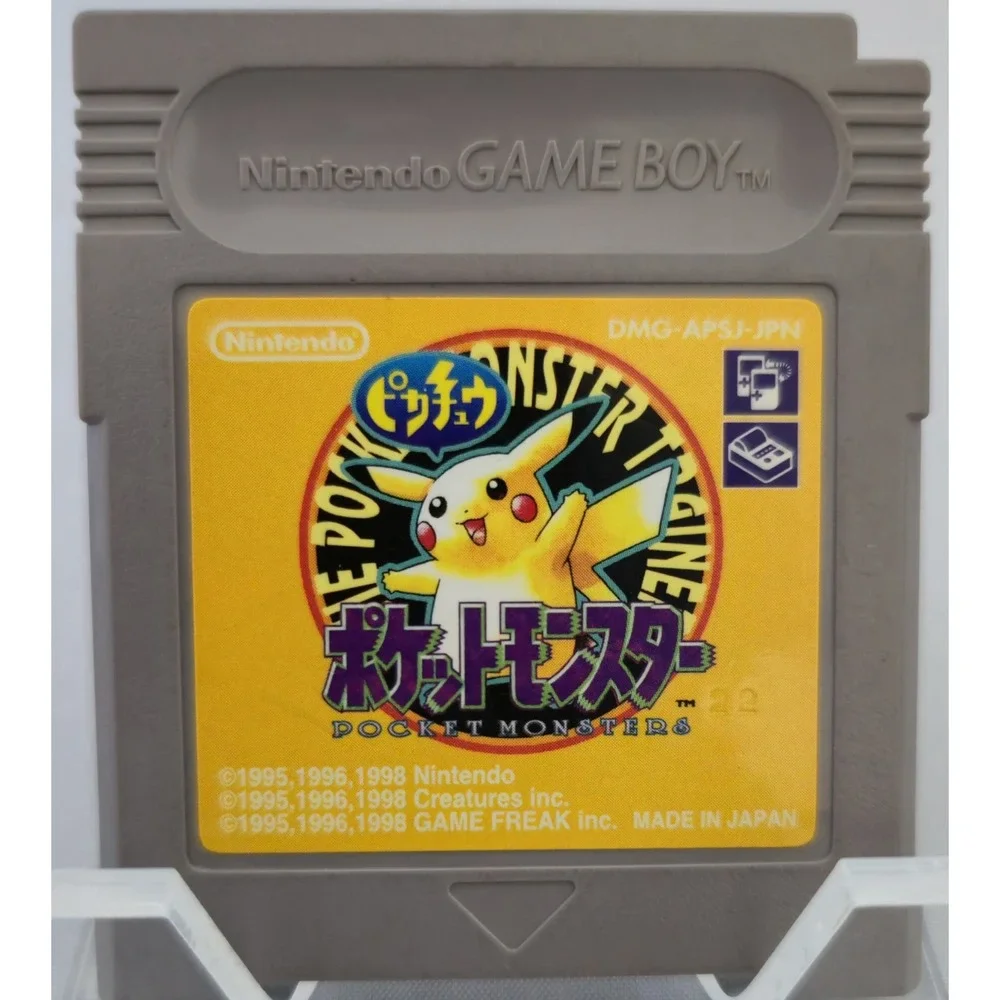 Pokemon Yellow - Nintendo Game Boy AUTHENTIC - Japan Import - SAVES - US Seller